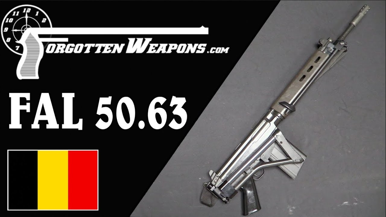 【被遗忘的武器/双语】伞兵装备的折叠托FAL 50.63